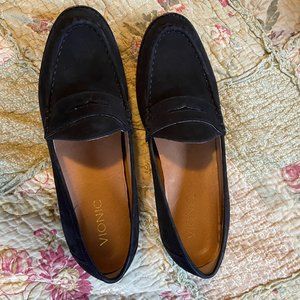 Vionic Waverly Black Smooth Suede 9.5